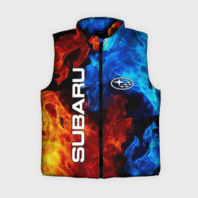 Женский жилет утепленный 3D SUBARU: в городе Новоалтайск,  |  | subaru | авто | автомобиль | логотип | марка | машина | надпись | субару | текстура