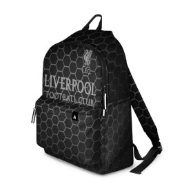 Рюкзак 3D с принтом LIVERPOOL. в городе Новоалтайск, 100% полиэстер | лямки с регулируемой длиной, сверху петелька, чтобы рюкзак можно было повесить на вешалку. Основное отделение закрывается на молнию, как и внешний карман. Внутри два дополнительных кармана, один из которых закрывается на молнию. По бокам два дополнительных кармашка | fc | football | football club | liverpool fc | sport | британский футбольный клуб | ливерпуль фк | мерсисайд | спорт | уефа | униформа | фирменные цвета | фк | футбол | футбольный клуб