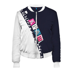 Женский бомбер 3D с принтом Краш в городе Новоалтайск, 100% полиэстер | застегивается на молнию, по бокам два кармана без застежек, мягкие манжеты, по низу бомбера и на воротнике — эластичная резинка | 10 | instagram | niletto | youtube | блек | блогер | видеоблогер | данила | звезда | знаменитая | инстаграм | клава | краш | лого | музыка | музыкальный | музыкант | нилето | нилетто | певец | певица | песня | поп