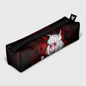 Пенал 3D с принтом HELLTAKER LUCIFER в городе Новоалтайск, 100% полиэстер | плотная ткань, застежка на молнии | helltaker | helltaker lucifer | lucifer | ад | аниме | девушки | демонеесы | демоны | дьяволицы | люцифер | хеллтакер