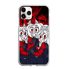 Чехол для iPhone 11 Pro Max матовый с принтом HELLTAKER CERBERUS в городе Новоалтайск, Силикон |  | cerberus | helltaker | helltaker cerberus | ад | аниме | девушки | демонеесы | демоны | дьяволицы | тройной демон | хеллтакер | цербер