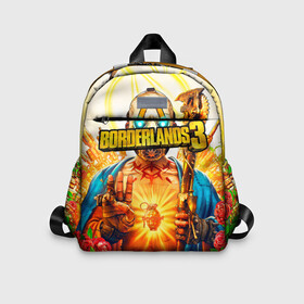 Детский рюкзак 3D с принтом Borderlands 3. в городе Новоалтайск, 100% полиэстер | лямки с регулируемой длиной, сверху петелька, чтобы рюкзак можно было повесить на вешалку. Основное отделение закрывается на молнию, как и внешний карман. Внутри дополнительный карман. По бокам два дополнительных кармашка | borderlands | borderlands legendary collection | esport | games | pbg | бордерлендс | игры | киберспорт | командная экшен пострелушка | пбг | перестрелка | персонажи | стрелок | фантастический шутер