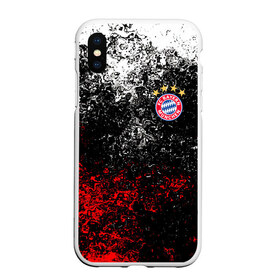 Чехол для iPhone XS Max матовый с принтом BAYERN MUNCHEN в городе Новоалтайск, Силикон | Область печати: задняя сторона чехла, без боковых панелей | Тематика изображения на принте: fc | fc bayern munich | football | football club | sport | клуб германии | мюнхен | немецкий футбольный клуб | спорт | уефа | униформа | фирменные цвета | фк | футбол | футбольный клуб | футбольный клуб бавария