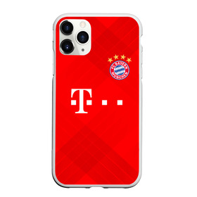 Чехол для iPhone 11 Pro матовый BAYERN MUNCHEN: в городе Новоалтайск, Силикон | | fc | fc bayern munich | football | football club | sport | клуб германии | мюнхен | немецкий футбольный клуб | спорт | уефа | униформа | фирменные цвета | фк | футбол | футбольный клуб | футбольный клуб бавария