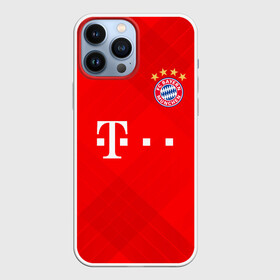 Чехол для iPhone 13 Pro Max с принтом BAYERN MUNCHEN. в городе Новоалтайск,  |  | Тематика изображения на принте: fc | fc bayern munich | football | football club | sport | клуб германии | мюнхен | немецкий футбольный клуб | спорт | уефа | униформа | фирменные цвета | фк | футбол | футбольный клуб | футбольный клуб бавария