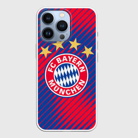 Чехол для iPhone 13 Pro с принтом BAYERN MUNCHEN. в городе Новоалтайск,  |  | fc | fc bayern munich | football | football club | sport | клуб германии | мюнхен | немецкий футбольный клуб | спорт | уефа | униформа | фирменные цвета | фк | футбол | футбольный клуб | футбольный клуб бавария