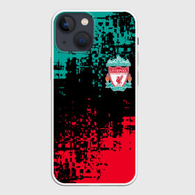 Чехол для iPhone 13 mini с принтом LIVERPOOL. в городе Новоалтайск,  |  | fc | football | football club | liverpool fc | sport | британский футбольный клуб | ливерпуль фк | мерсисайд | спорт | уефа | униформа | фирменные цвета | фк | футбол | футбольный клуб