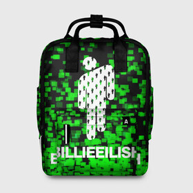 Женский рюкзак 3D с принтом Billie Eilish. в городе Новоалтайск, 100% полиэстер | лямки с регулируемой длиной, сверху ручки, чтобы рюкзак нести как сумку. Основное отделение закрывается на молнию, как и внешний карман. Внутри два дополнительных кармана, один из которых закрывается на молнию. По бокам два дополнительных кармашка, куда поместится маленькая бутылочка
 | billie eilish | gloom pop | listen before i go на spotify | music | американская певица | билли | билли айлиш | депрессии | мисс парадокс | мрачный поп | музыка | сонный паралич | фобии | яркие волосы