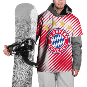 Накидка на куртку 3D с принтом BAYERN MUNCHEN. в городе Новоалтайск, 100% полиэстер |  | fc | fc bayern munich | football | football club | sport | клуб германии | мюнхен | немецкий футбольный клуб | спорт | уефа | униформа | фирменные цвета | фк | футбол | футбольный клуб | футбольный клуб бавария