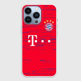 Чехол для iPhone 13 Pro с принтом BAYERN MUNCHEN. в городе Новоалтайск,  |  | fc | fc bayern munich | football | football club | sport | клуб германии | мюнхен | немецкий футбольный клуб | спорт | уефа | униформа | фирменные цвета | фк | футбол | футбольный клуб | футбольный клуб бавария