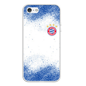 Чехол для iPhone 5/5S матовый с принтом BAYERN MUNCHEN. в городе Новоалтайск, Силикон | Область печати: задняя сторона чехла, без боковых панелей | fc | fc bayern munich | football | football club | sport | клуб германии | мюнхен | немецкий футбольный клуб | спорт | уефа | униформа | фирменные цвета | фк | футбол | футбольный клуб | футбольный клуб бавария