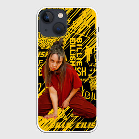 Чехол для iPhone 13 mini с принтом Billie Eilish. в городе Новоалтайск,  |  | billie eilish | gloom pop | listen before i go на spotify | music | американская певица | билли | билли айлиш | депрессии | мисс парадокс | мрачный поп | музыка | сонный паралич | фобии | яркие волосы