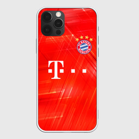 Чехол для iPhone 12 Pro Max с принтом BAYERN MUNCHEN в городе Новоалтайск, Силикон |  | fc | fc bayern munich | football | football club | sport | клуб германии | мюнхен | немецкий футбольный клуб | спорт | уефа | униформа | фирменные цвета | фк | футбол | футбольный клуб | футбольный клуб бавария