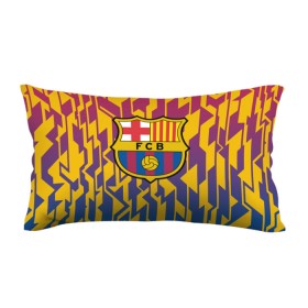 Подушка 3D антистресс с принтом FC BARCELONA. в городе Новоалтайск, наволочка — 100% полиэстер, наполнитель — вспененный полистирол | состоит из подушки и наволочки на молнии | Тематика изображения на принте: barca | barcelona | fc barca | барка | барселона