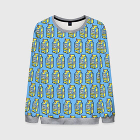 Мужской свитшот 3D с принтом Lyrical Lemonade Pattern в городе Новоалтайск, 100% полиэстер с мягким внутренним слоем | круглый вырез горловины, мягкая резинка на манжетах и поясе, свободная посадка по фигуре | benet | bennett | cole | lemonade | lyrical | беннетт | коул | лемонад | лемонаде | лемонэйд | лимонад | лимонэйд | лирикал | лирикл
