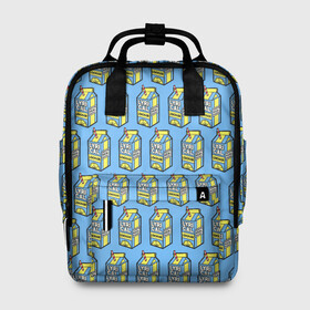 Женский рюкзак 3D с принтом Lyrical Lemonade Pattern в городе Новоалтайск, 100% полиэстер | лямки с регулируемой длиной, сверху ручки, чтобы рюкзак нести как сумку. Основное отделение закрывается на молнию, как и внешний карман. Внутри два дополнительных кармана, один из которых закрывается на молнию. По бокам два дополнительных кармашка, куда поместится маленькая бутылочка
 | Тематика изображения на принте: benet | bennett | cole | lemonade | lyrical | беннетт | коул | лемонад | лемонаде | лемонэйд | лимонад | лимонэйд | лирикал | лирикл