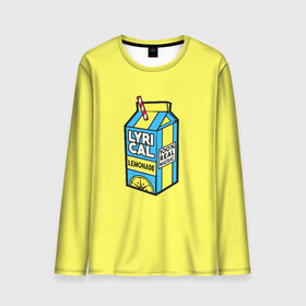 Мужской лонгслив 3D с принтом LYRICAL LEMONADE в городе Новоалтайск, 100% полиэстер | длинные рукава, круглый вырез горловины, полуприлегающий силуэт | Тематика изображения на принте: benet | bennett | cole | lemonade | lyrical | беннетт | коул | лемонад | лемонаде | лемонэйд | лимонад | лимонэйд | лирикал | лирикл
