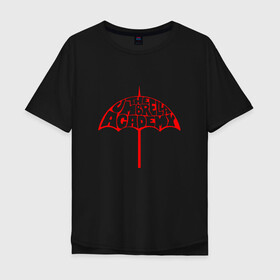 Мужская футболка хлопок Oversize с принтом The Umbrella Academy (Z) в городе Новоалтайск, 100% хлопок | свободный крой, круглый ворот, “спинка” длиннее передней части | dark horse comics | the umbrella academy | академия амбрелла | белая скрипка | бен харгривз | комикс | комильфо | космобой | кракен | реджинальд харгривз | сеанс | слух