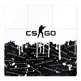 Магнитный плакат 3Х3 с принтом COUNTER STRIKE в городе Новоалтайск, Полимерный материал с магнитным слоем | 9 деталей размером 9*9 см | counter strike | cs go | global offensive | игра | игры | компьютерные | контер страйк | коунтер страйк | кс го | цс го