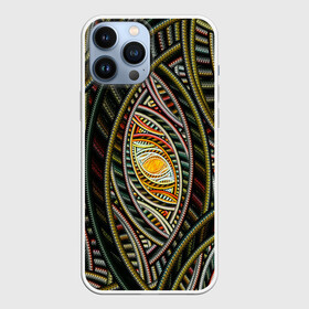Чехол для iPhone 13 Pro Max с принтом Абстракция глаз узор линии в городе Новоалтайск,  |  | Тематика изображения на принте: абстракция | бесконечность | вариации | геометрия | глаз | глаза | линии | око | переплетения | повторения | сложный | узор