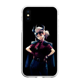 Чехол для iPhone XS Max матовый с принтом HELLTAKER в городе Новоалтайск, Силикон | Область печати: задняя сторона чехла, без боковых панелей | anime | azazel | hell | helltaker | justice | lucifer | malina | modeus | pandemonica | zdrada | ад | аниме | демон | демонесса | здрада | люцифер | малина | модеус | пандемоника | правосудие | хеллтейкер | хэлтейкер | цербер