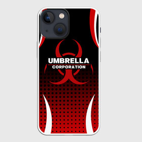 Чехол для iPhone 13 mini с принтом Umbrella в городе Новоалтайск,  |  | biohazard | resident evil | s.t.a.r.s | stars | umbrella | umbrella corp | umbrella corporation | амбрелла | амбрелла лого | вирус | корпорация амбрелла | обитель зла | обитель зла ремейк | резидент | резидент ивл | старс
