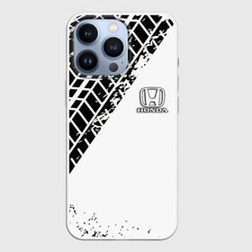 Чехол для iPhone 13 Pro с принтом HONDA в городе Новоалтайск,  |  | honda | авто | автомобиль | логотип | марка | машина | надпись | текстура | хонда