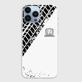 Чехол для iPhone 13 Pro Max с принтом HONDA в городе Новоалтайск,  |  | honda | авто | автомобиль | логотип | марка | машина | надпись | текстура | хонда
