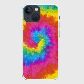 Чехол для iPhone 13 mini с принтом ХИППИ в городе Новоалтайск,  |  | Тематика изображения на принте: geometry | kaleidoscope | pastel | pattern | polyscape | space | summer | textures | tie dye | абстракт | геометрия | каледоскоп | космос | летняя | паттерн | полискейп | тай дай | текстура | текстуры | хиппи | цвета