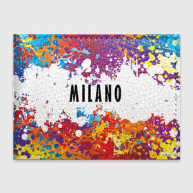 Обложка для студенческого билета с принтом Milano в городе Новоалтайск, натуральная кожа | Размер: 11*8 см; Печать на всей внешней стороне | Тематика изображения на принте: fashion | italy | milano | paint | vanguard | авангард | италия | краска | милан | мода | надпись | текст | фраза