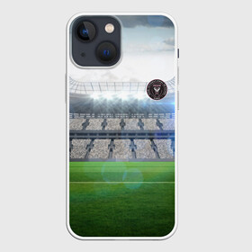 Чехол для iPhone 13 mini с принтом FC INTER MIAMI. в городе Новоалтайск,  |  | championship | fc | football | footer | inter miami | soccer | socker | sport | европейская лига | одежда | спорт | спортивный | униформа | футбол | футбольный клуб | чемпионат