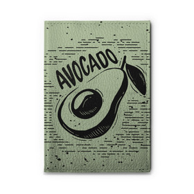 Обложка для автодокументов с принтом avocado в городе Новоалтайск, натуральная кожа |  размер 19,9*13 см; внутри 4 больших “конверта” для документов и один маленький отдел — туда идеально встанут права | Тематика изображения на принте: avocado | авокадо | веганство | вегетарианство | еда | зеленый | земля | зож | листья | овощи | позиция | природа | фрукты