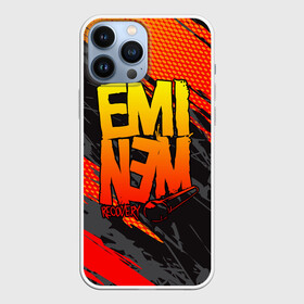 Чехол для iPhone 13 Pro Max с принтом Eminem в городе Новоалтайск,  |  | Тематика изображения на принте: aftermath | hip | hop | kamikaze | music | music to be murdered by | rap | remastered | vevo | маршалл брюс мэтерс | слим шейди | эминем