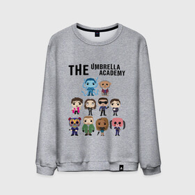 Мужской свитшот хлопок с принтом The umbrella academy (Z) в городе Новоалтайск, 100% хлопок |  | dark horse comics | the umbrella academy | академия амбрелла | белая скрипка | бен харгривз | комикс | комильфо | космобой | кракен | реджинальд харгривз | сеанс | слух