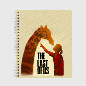 Тетрадь с принтом The Last of Us 2 в городе Новоалтайск, 100% бумага | 48 листов, плотность листов — 60 г/м2, плотность картонной обложки — 250 г/м2. Листы скреплены сбоку удобной пружинной спиралью. Уголки страниц и обложки скругленные. Цвет линий — светло-серый
 | action | the last of us | the last of us 2 | бродилка | игра | хоррор