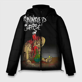 Мужская зимняя куртка 3D с принтом Cannibal Corpse #2 в городе Новоалтайск, верх — 100% полиэстер; подкладка — 100% полиэстер; утеплитель — 100% полиэстер | длина ниже бедра, свободный силуэт Оверсайз. Есть воротник-стойка, отстегивающийся капюшон и ветрозащитная планка. 

Боковые карманы с листочкой на кнопках и внутренний карман на молнии. | canibal corpse | cannibal copse | death | metal | канибал корс | каннибал корпс | метал