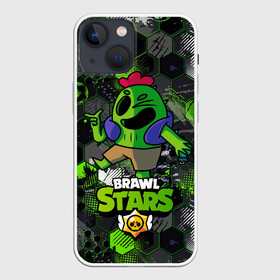 Чехол для iPhone 13 mini с принтом Спайк brawl stars Spike в городе Новоалтайск,  |  | brawl | brawl stars | brawlstars | brawl_stars | jessie | spike | бравл | бравлстарс | спайк