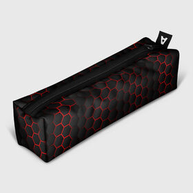 Пенал 3D с принтом 3D black & red в городе Новоалтайск, 100% полиэстер | плотная ткань, застежка на молнии | Тематика изображения на принте: 3d кубики | 3д кубики | sport | абстракция | брызги | краска | кубики | линии | паттерн | спорт | спортивная | спортивный стиль | стиль | текстуры | тренировка | узор