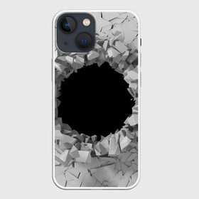 Чехол для iPhone 13 mini с принтом Сквозная дыра в городе Новоалтайск,  |  | 3d кубики | 3д кубики | sport | абстракция | брызги | краска | кубики | линии | паттерн | спорт | спортивная | спортивный стиль | стиль | текстуры | тренировка | узор