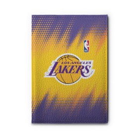 Обложка для автодокументов с принтом Los Angeles Lakers в городе Новоалтайск, натуральная кожа |  размер 19,9*13 см; внутри 4 больших “конверта” для документов и один маленький отдел — туда идеально встанут права | basketball | game | lakers | los angeles | los angeles lakers | nba | sport | баскетбол | игра | лейкерс | лос анджелес | лос анджелес лейкерс | нба | спорт