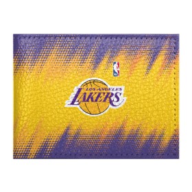 Обложка для студенческого билета с принтом Los Angeles Lakers в городе Новоалтайск, натуральная кожа | Размер: 11*8 см; Печать на всей внешней стороне | basketball | game | lakers | los angeles | los angeles lakers | nba | sport | баскетбол | игра | лейкерс | лос анджелес | лос анджелес лейкерс | нба | спорт