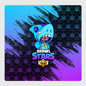 Магнитный плакат 3Х3 с принтом BRAWL STARS LEON SHARK в городе Новоалтайск, Полимерный материал с магнитным слоем | 9 деталей размером 9*9 см | bibi | brawl | brawl stars | crow | leon | stars | бравл | бравл старс | браво старс | игра | компьютерная | кров | леон | онлайн | старс