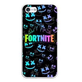 Чехол для iPhone 5/5S матовый с принтом FORTNITE MARSHMELLO в городе Новоалтайск, Силикон | Область печати: задняя сторона чехла, без боковых панелей | Тематика изображения на принте: dj | fortnite | marshmello | marshmellow | usa | америка | игра | клуб | клубная музыка | мармело | маршмелло | маршмеллоу | музыка | музыкант | фортнайт | фортните