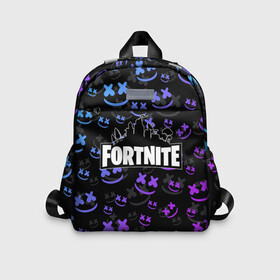 Детский рюкзак 3D с принтом FORTNITE | MARSHMELLO в городе Новоалтайск, 100% полиэстер | лямки с регулируемой длиной, сверху петелька, чтобы рюкзак можно было повесить на вешалку. Основное отделение закрывается на молнию, как и внешний карман. Внутри дополнительный карман. По бокам два дополнительных кармашка | dj | fortnite | marshmello | marshmellow | usa | америка | игра | клуб | клубная музыка | мармело | маршмелло | маршмеллоу | музыка | музыкант | фортнайт | фортните