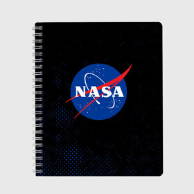 Тетрадь с принтом NASA НАСА в городе Новоалтайск, 100% бумага | 48 листов, плотность листов — 60 г/м2, плотность картонной обложки — 250 г/м2. Листы скреплены сбоку удобной пружинной спиралью. Уголки страниц и обложки скругленные. Цвет линий — светло-серый
 | Тематика изображения на принте: galaxy | man | nasa | planet | planets | space | spaceman | spacex | star | stars | univerce | yfcf | астронавт | вселенная | галактика | галактики | звезда | звезды | космонавт | космонавты | космос | луна | наса | планета | планеты | тфыф