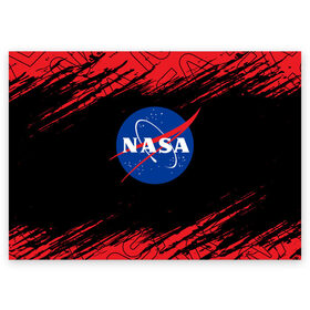 Поздравительная открытка с принтом NASA / НАСА в городе Новоалтайск, 100% бумага | плотность бумаги 280 г/м2, матовая, на обратной стороне линовка и место для марки
 | galaxy | man | nasa | planet | planets | space | spaceman | spacex | star | stars | univerce | yfcf | астронавт | вселенная | галактика | галактики | звезда | звезды | космонавт | космонавты | космос | луна | наса | планета | планеты | тфыф