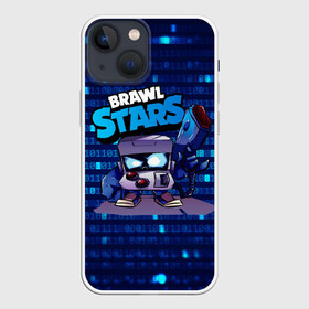 Чехол для iPhone 13 mini с принтом 8 bit blue brawl stars 8 бит в городе Новоалтайск,  |  | Тематика изображения на принте: 8 bit | 8 бит | brawl | brawl stars | brawlstars | brawl_stars | jessie | бравл | бравлстарс