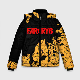 Зимняя куртка для мальчиков 3D с принтом FAR CRY 6 ФАР КРАЙ 6 в городе Новоалтайск, ткань верха — 100% полиэстер; подклад — 100% полиэстер, утеплитель — 100% полиэстер | длина ниже бедра, удлиненная спинка, воротник стойка и отстегивающийся капюшон. Есть боковые карманы с листочкой на кнопках, утяжки по низу изделия и внутренний карман на молнии. 

Предусмотрены светоотражающий принт на спинке, радужный светоотражающий элемент на пуллере молнии и на резинке для утяжки | cry | dawn | far | far cry 6 | farcry | farcry 6 | farcry6 | game | games | logo | new | primal | six | антон | дэни | игра | игры | кастильо | край | лого | логотип | рохас | символ | символы | фар | фар край 6 | фаркрай | фаркрай 6 | фаркрай6