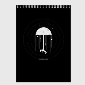 Скетчбук с принтом The umbrella academy в городе Новоалтайск, 100% бумага
 | 48 листов, плотность листов — 100 г/м2, плотность картонной обложки — 250 г/м2. Листы скреплены сверху удобной пружинной спиралью | Тематика изображения на принте: dark horse comics | netflix | the umbrella academy | umbrella | академия амбрелла | белая скрипка | бен харгривз | комикс | комильфо | космобой | кракен | реджинальд харгривз | сеанс | слух