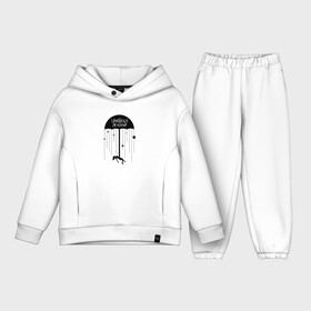 Детский костюм хлопок Oversize с принтом The umbrella academy в городе Новоалтайск,  |  | Тематика изображения на принте: dark horse comics | netflix | the umbrella academy | umbrella | академия амбрелла | белая скрипка | бен харгривз | комикс | комильфо | космобой | кракен | реджинальд харгривз | сеанс | слух